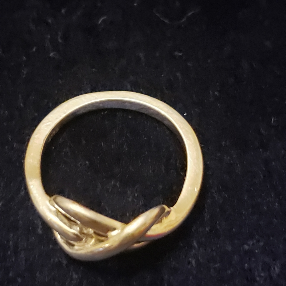 Diamond 925 silver ring - Picture 3 of 3